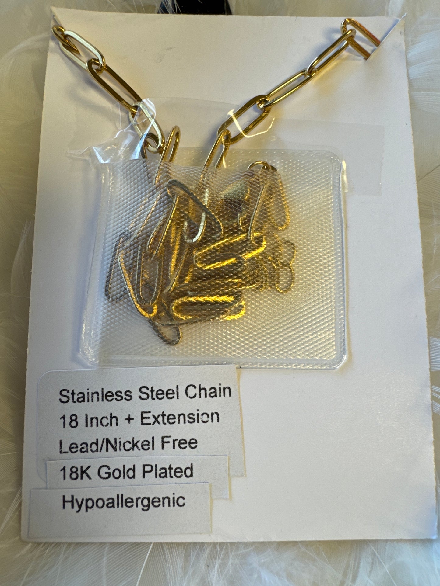 Handcrafted Necklace Gold
