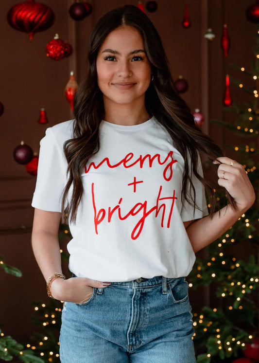 Merry + Bright T-Shirt