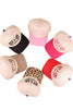 Just A Girl Who Loves Jesus Two-tone Canvas Cap: PINK