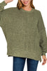 Mari Hacci Sweater Olive