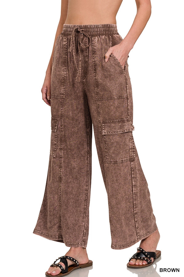 Elaine Cargo Pants Brown