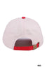I Need A Diet Coke Two Tone Canvas Cotton Cap: RED/BLACK