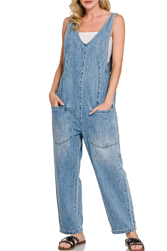Maggie Denim Jumpsuit
