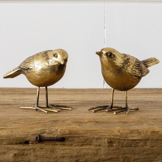 Brass Bird Figurine