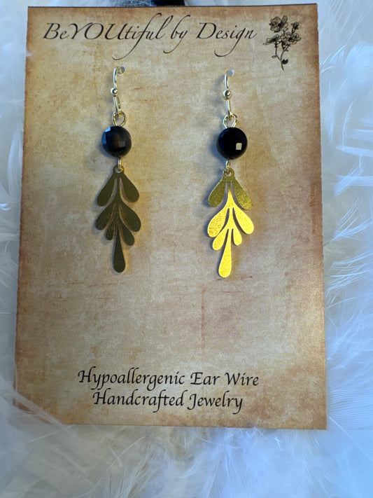 Handcrafted Earrings Gold