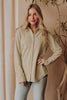 Lillie Super Soft Button Up Green