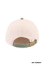 Literally Just A Girl Two Tone Canvas Cotton Cap: DK FOREST