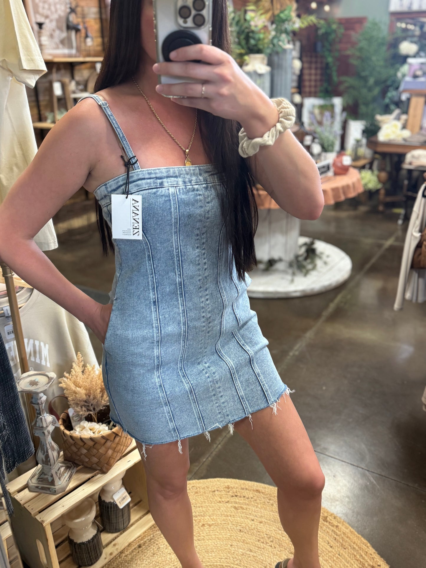 Haylee Demin Dress