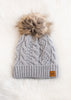 Light Grey Knit Hat