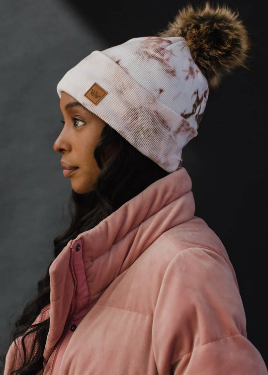 Tie-Die Fleece Lined Hat