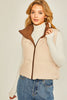 Heather Reversable Puffer Vest