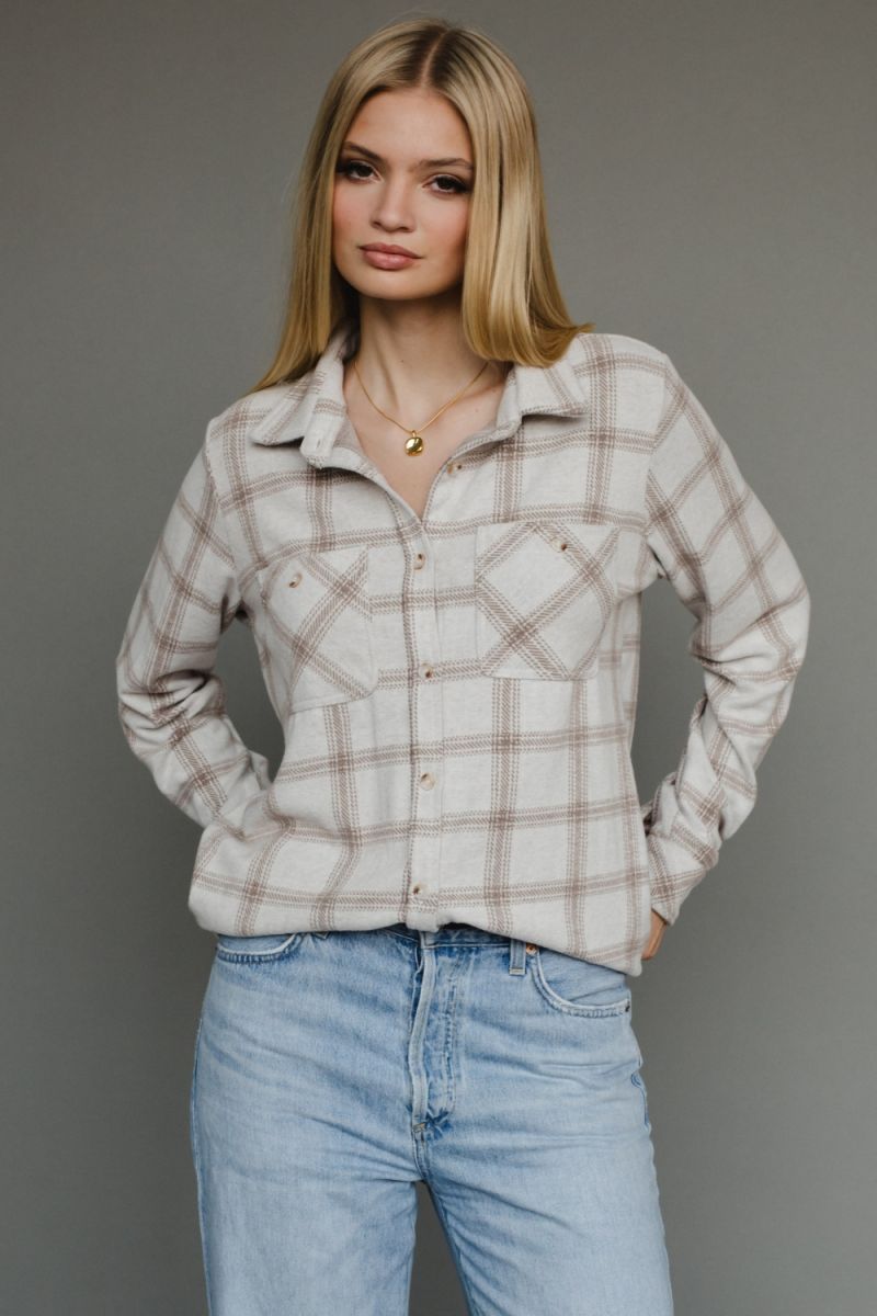 Loreli Super Soft Button Up Shirt