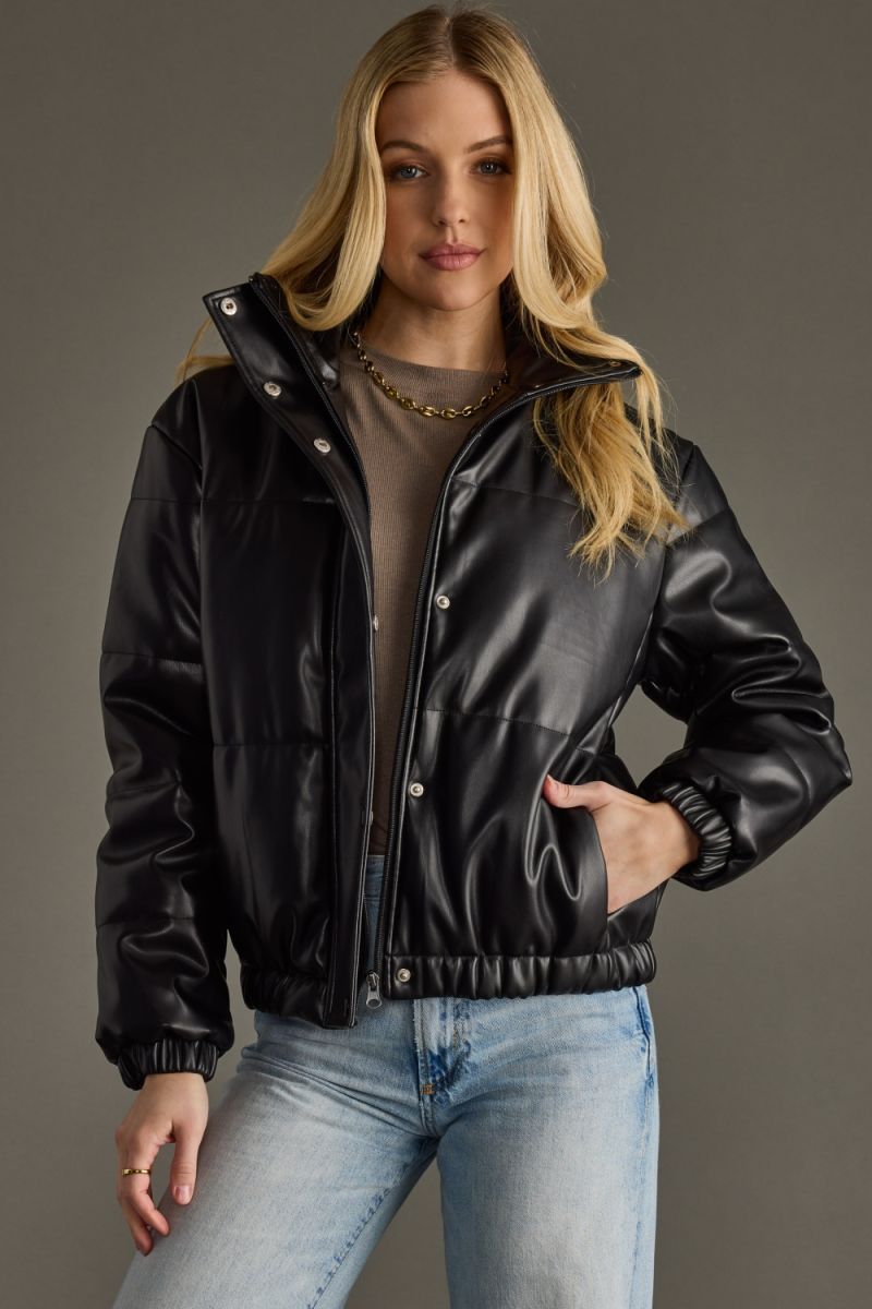 Lenni Puffer Jacket - Black