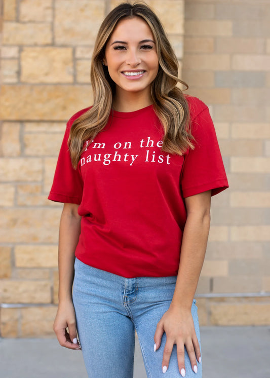 Naughty List T-Shirt