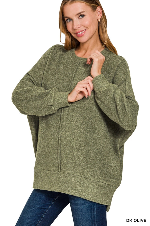 Mari Hacci Sweater Olive