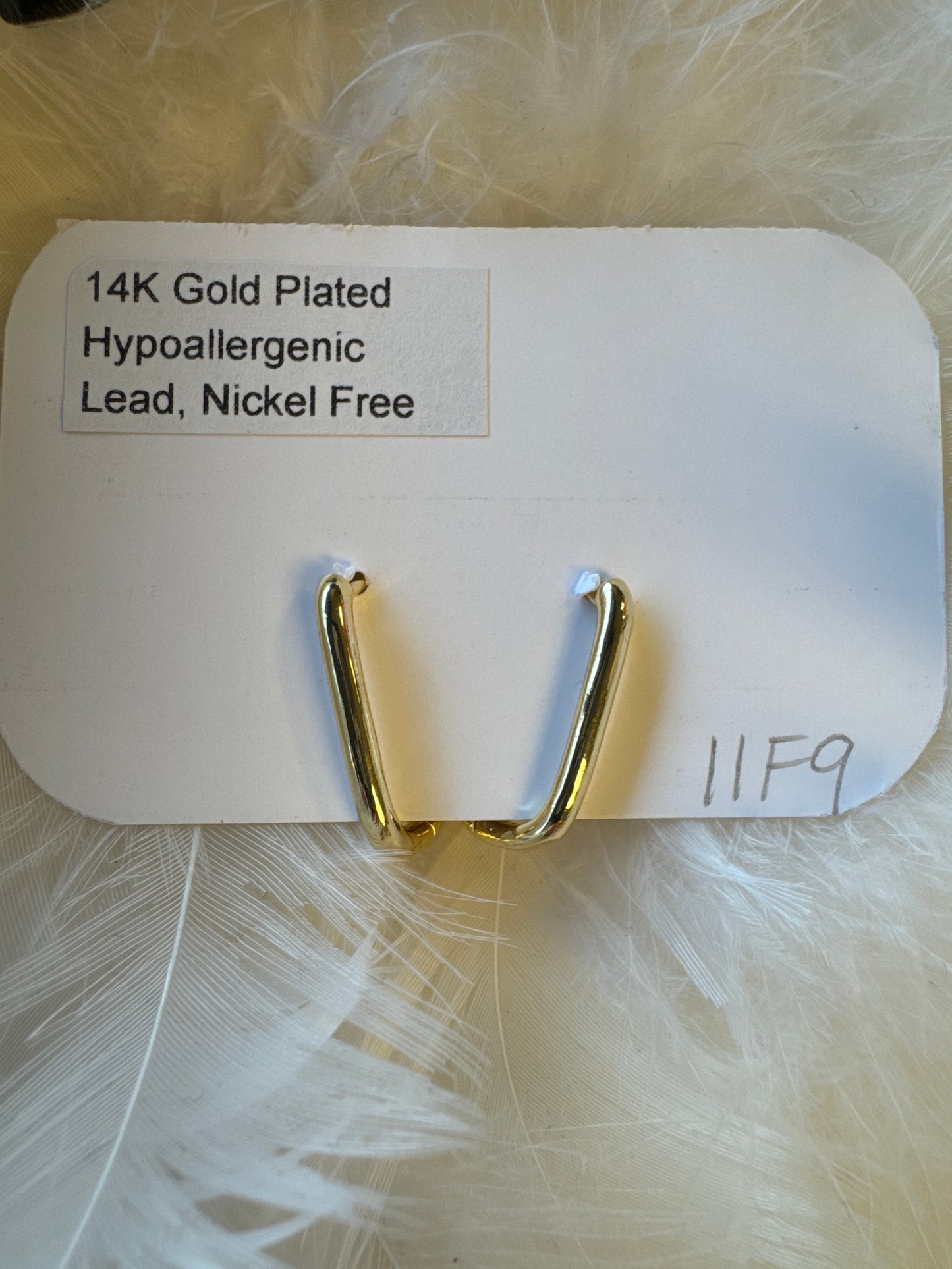 Handcrafted Earrings Gold