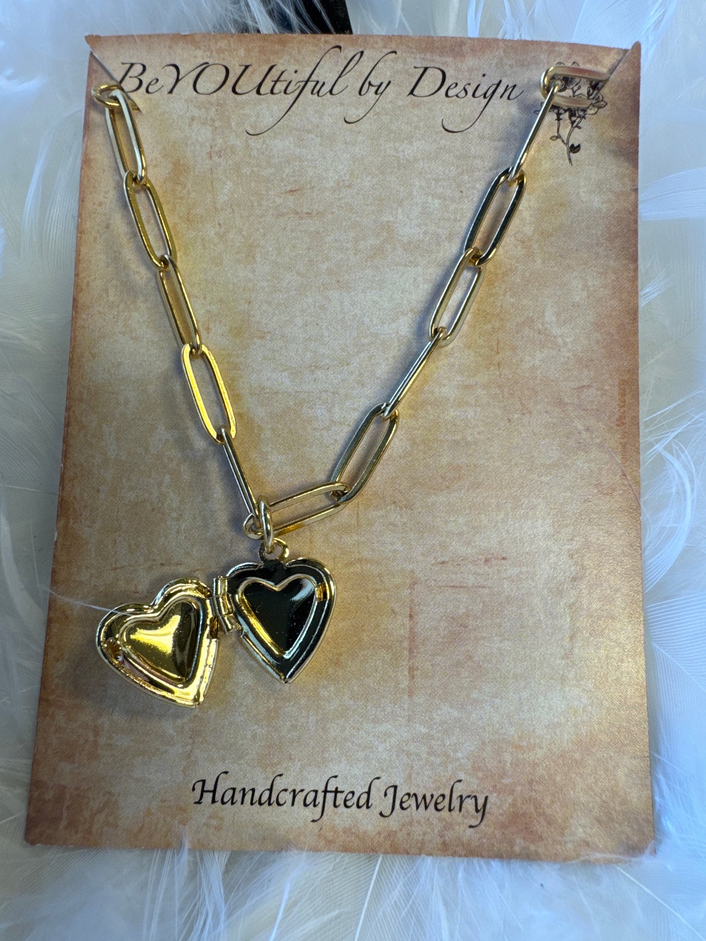 Handcrafted Necklace Gold