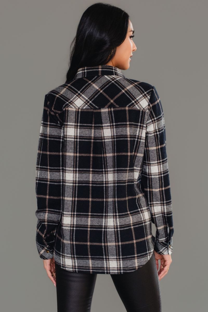 Jordan Super Soft Button Up Flannel