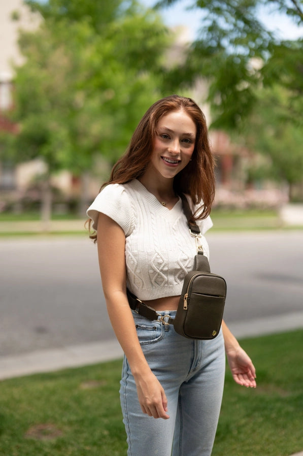 Crossbody Mini Belt Bag