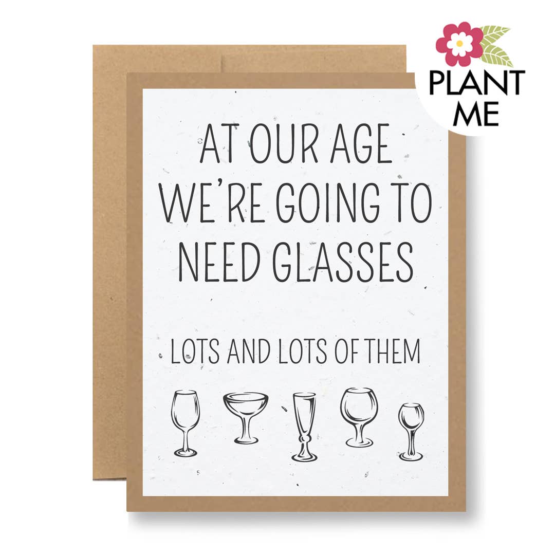 Plantable Seed Paper Greeting Card - ...lots of them