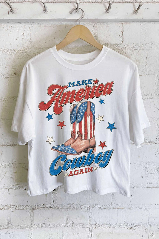 Make America Cowboy Again Graphic T-Shirt