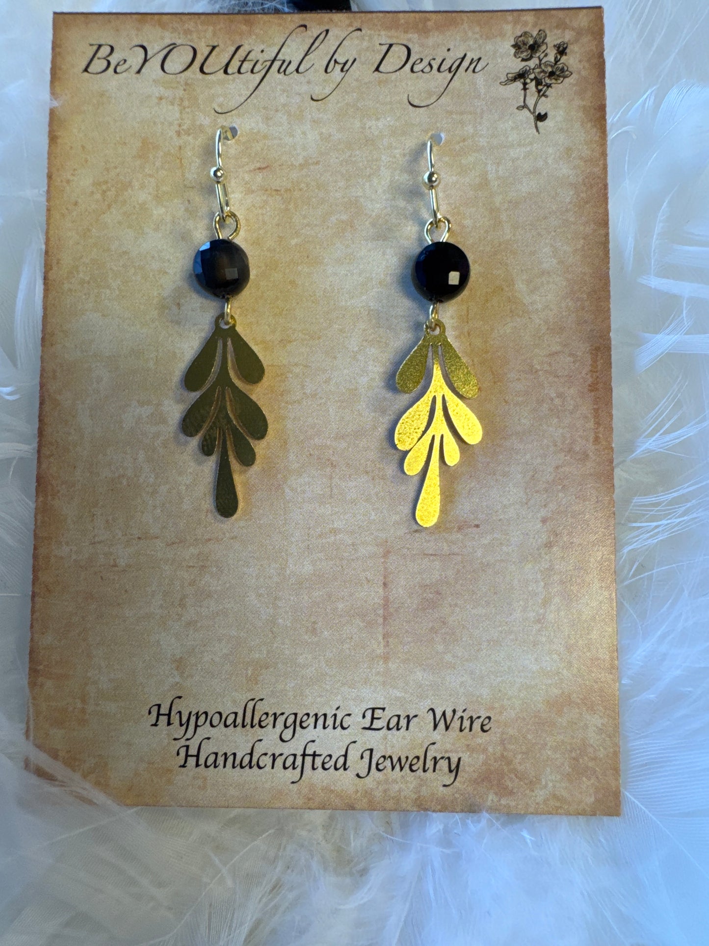Handcrafted Earrings Gold