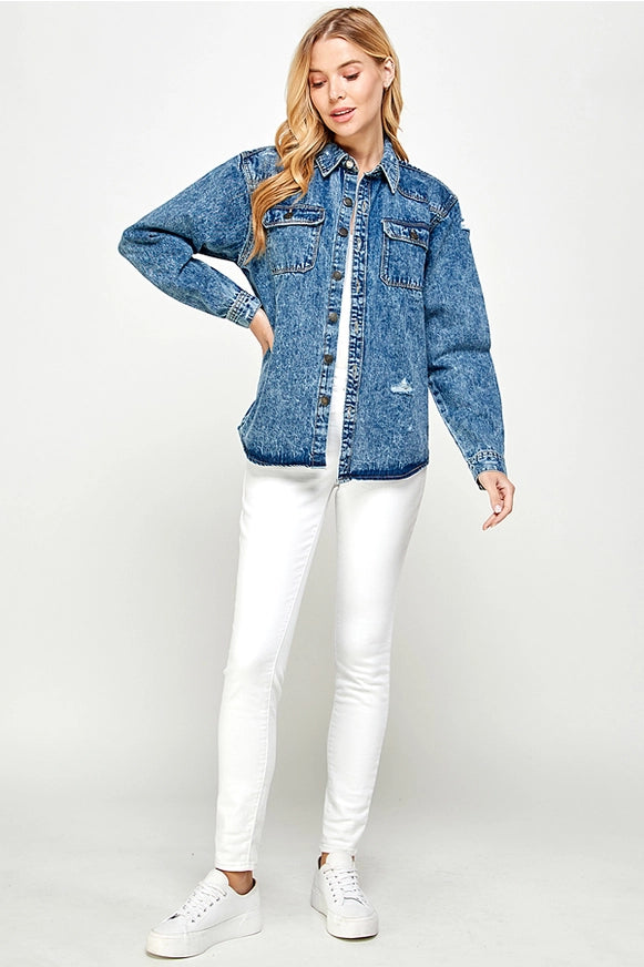 Mollie Demin Shirt