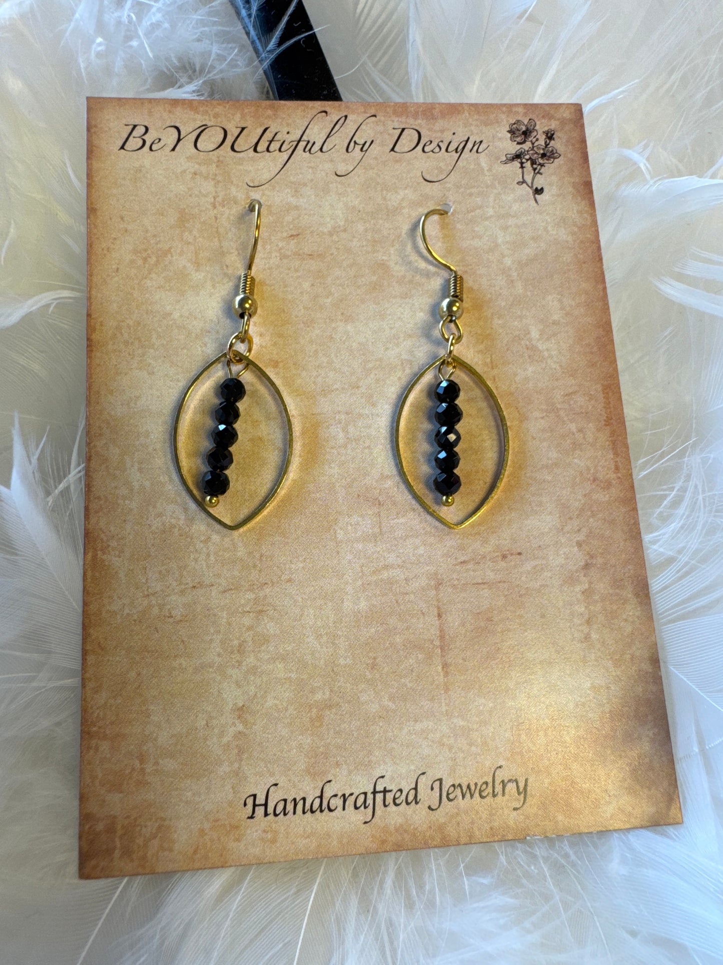 Handcrafted Earrings Gold