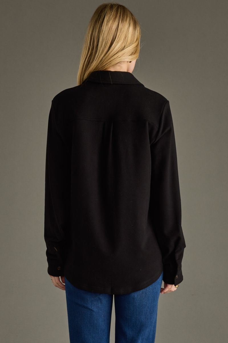 Mindi Super Soft Button Up