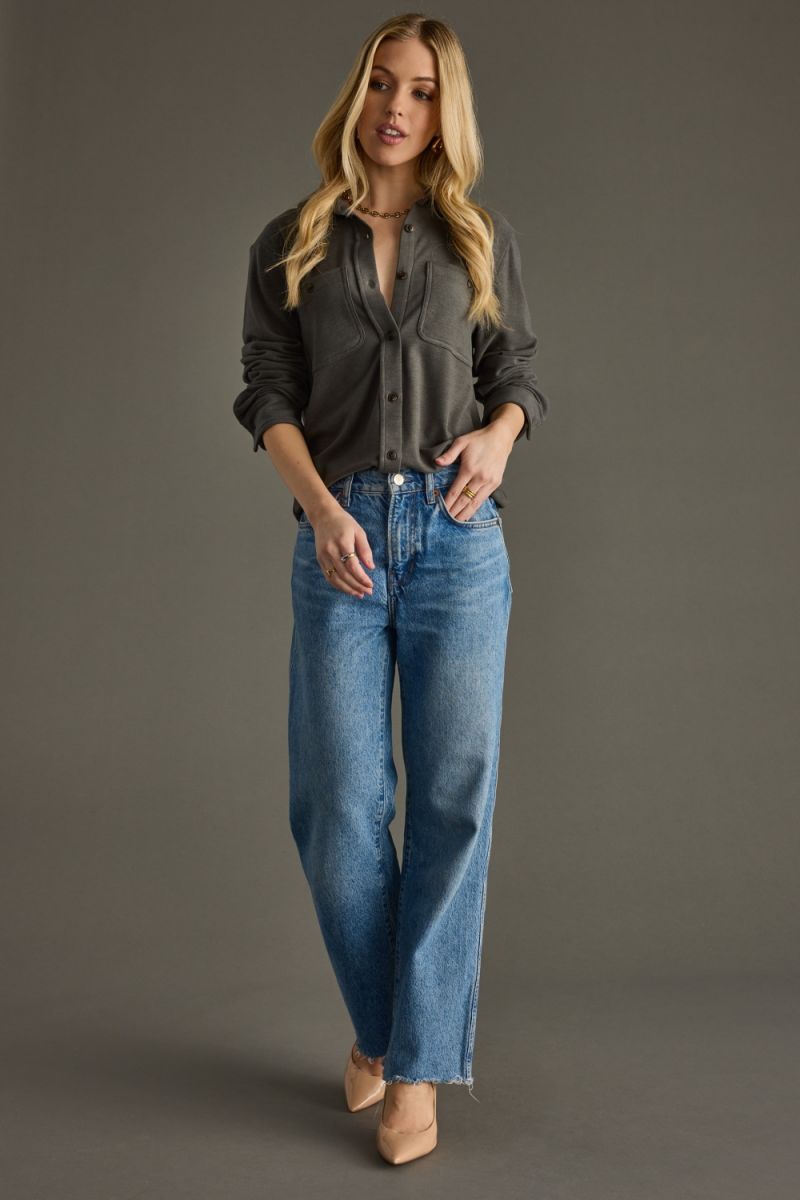 Missy Super Soft Button Up