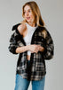 Black, Navy & Tan Plaid Jacket