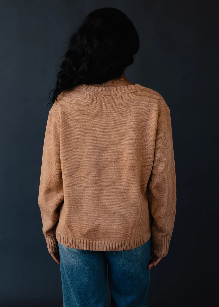 Coffee Weather Knit Sweater