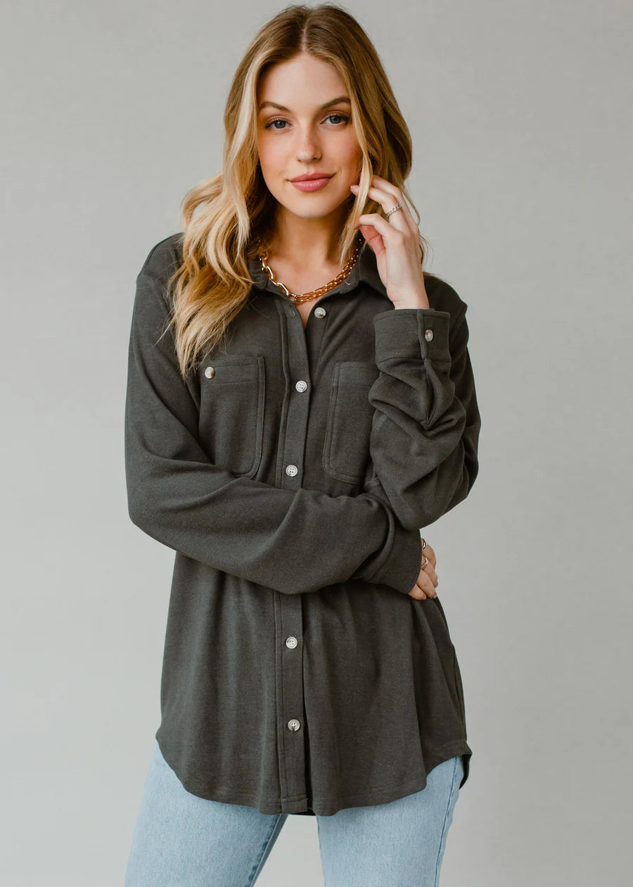 Button Up Top Super Soft