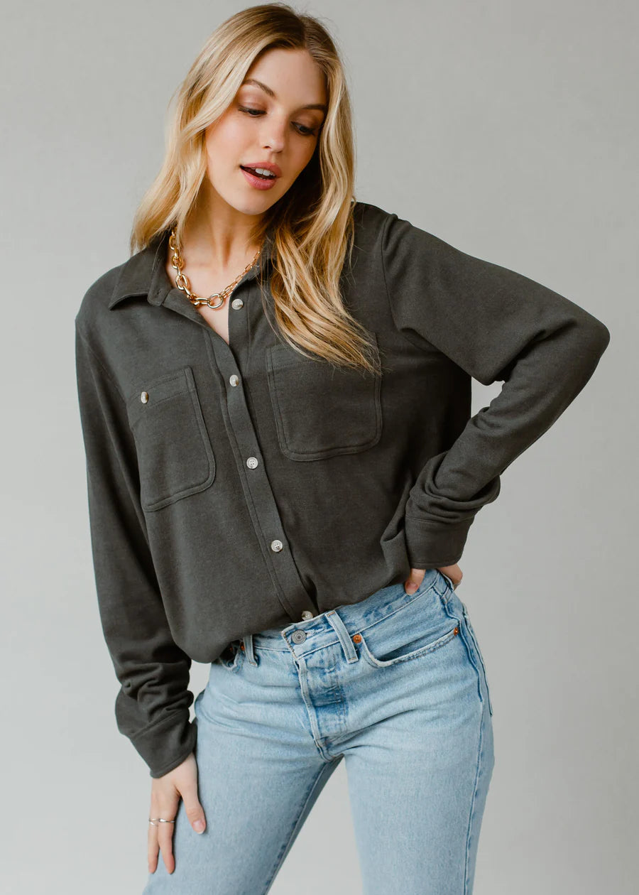 Button Up Top Super Soft