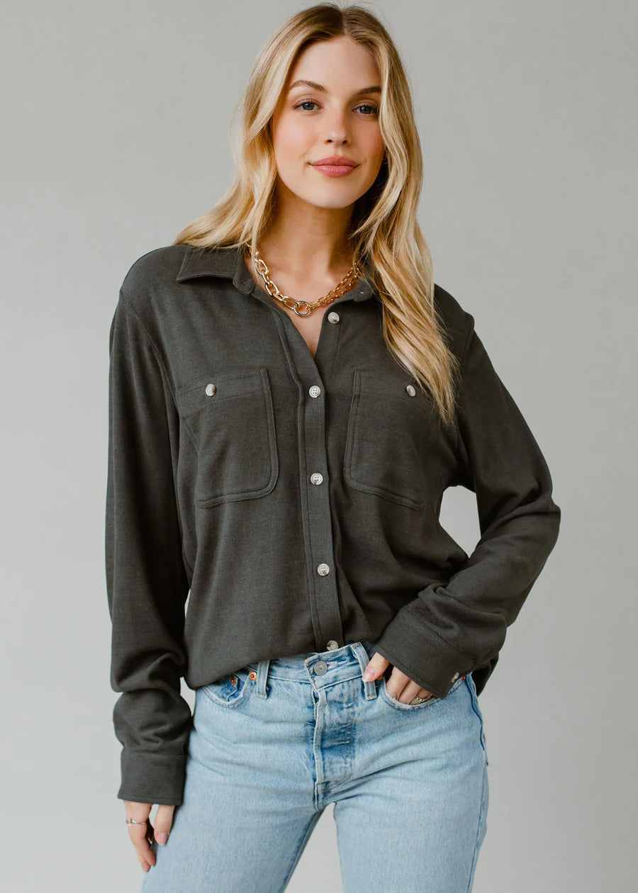 Button Up Top Super Soft