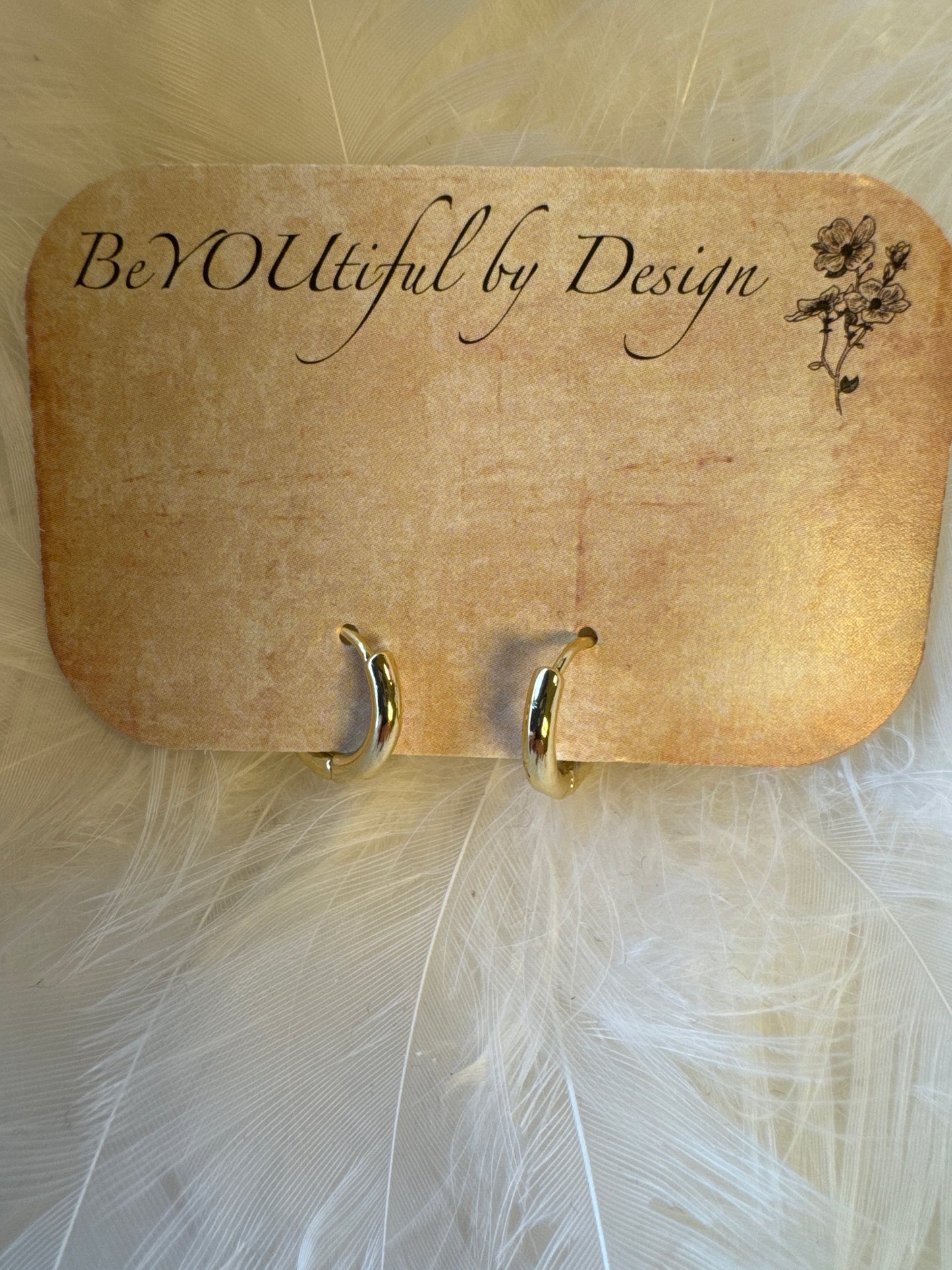 Handcrafted Earrings Gold