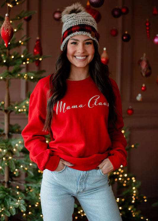 Mama Clause Crew Neck Sweatshirt