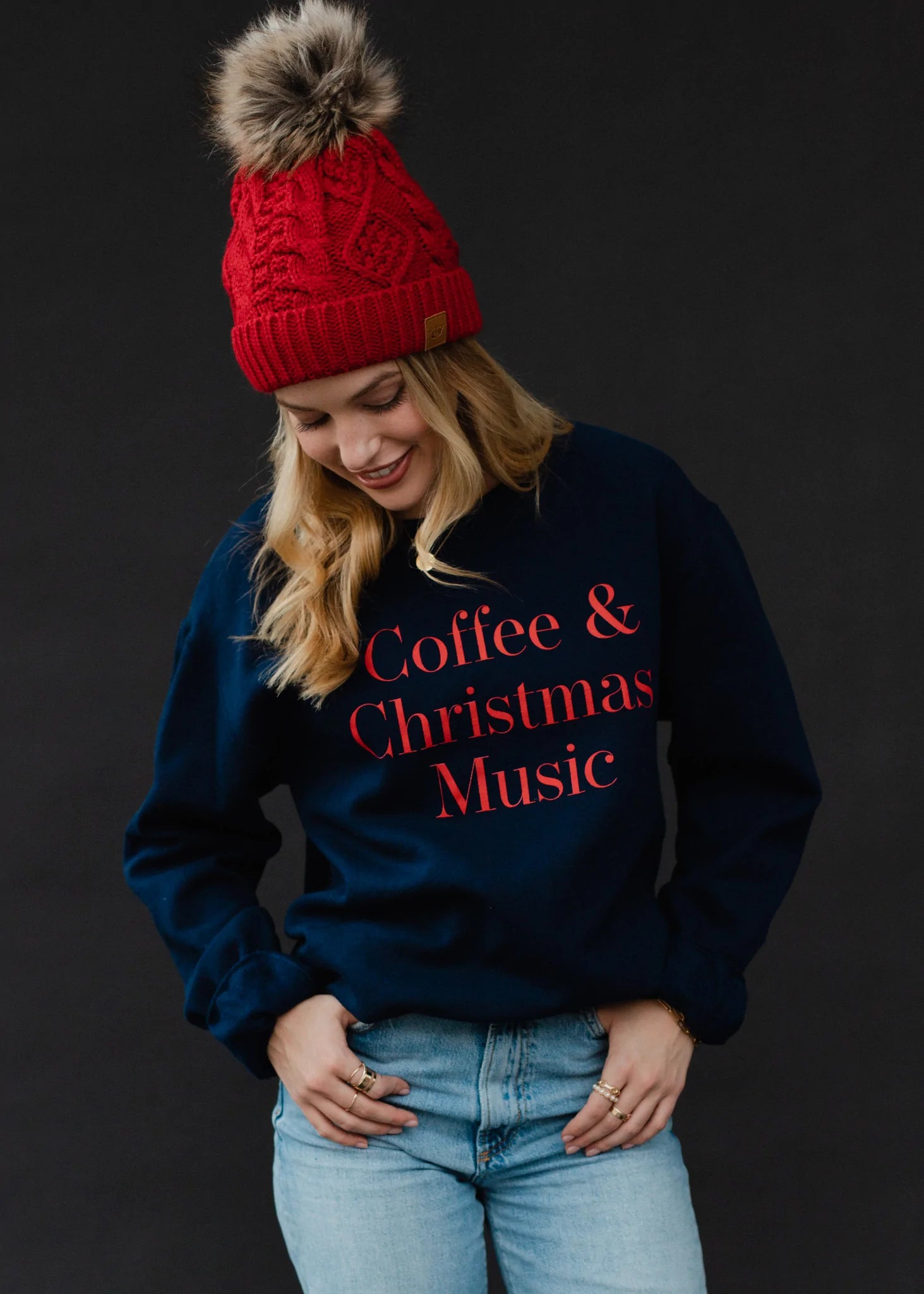 Coffee & Christmas Crewneck Sweatshirt