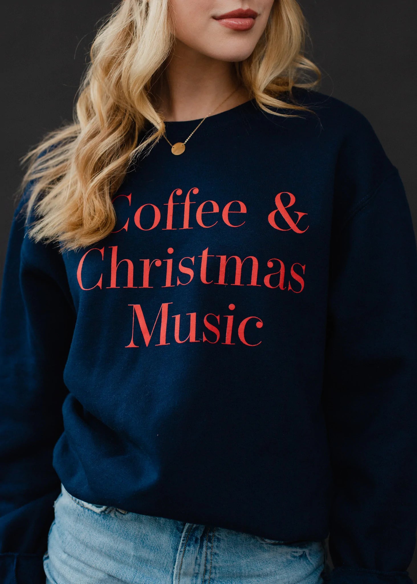 Coffee & Christmas Crewneck Sweatshirt