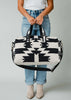 Woven Aztec Duffle Bag