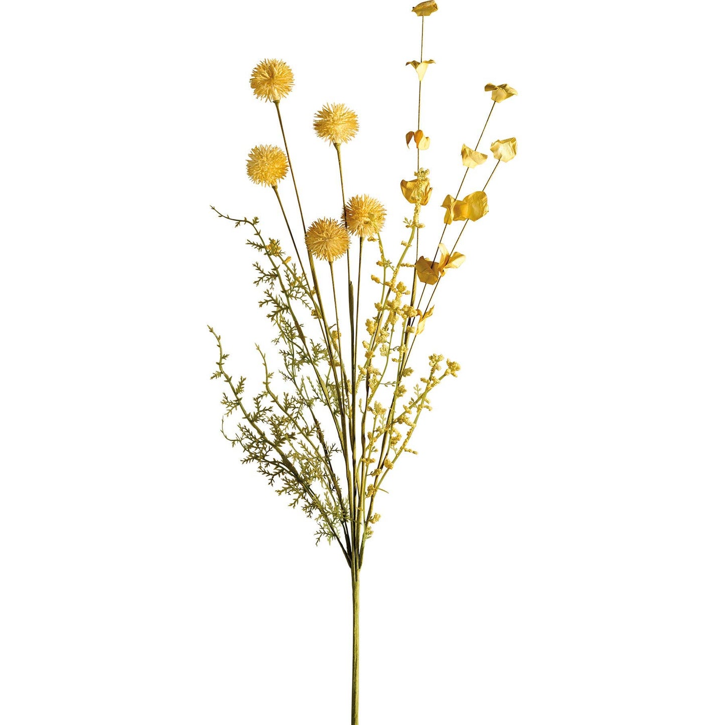 Mixed Yellow Floral Pick